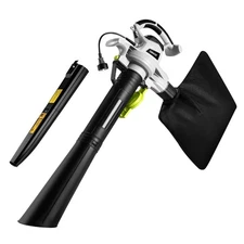 DEKOPRO Electric Leaf Blower & Vacuum – 3-in-1, 12A, 40L Bag
