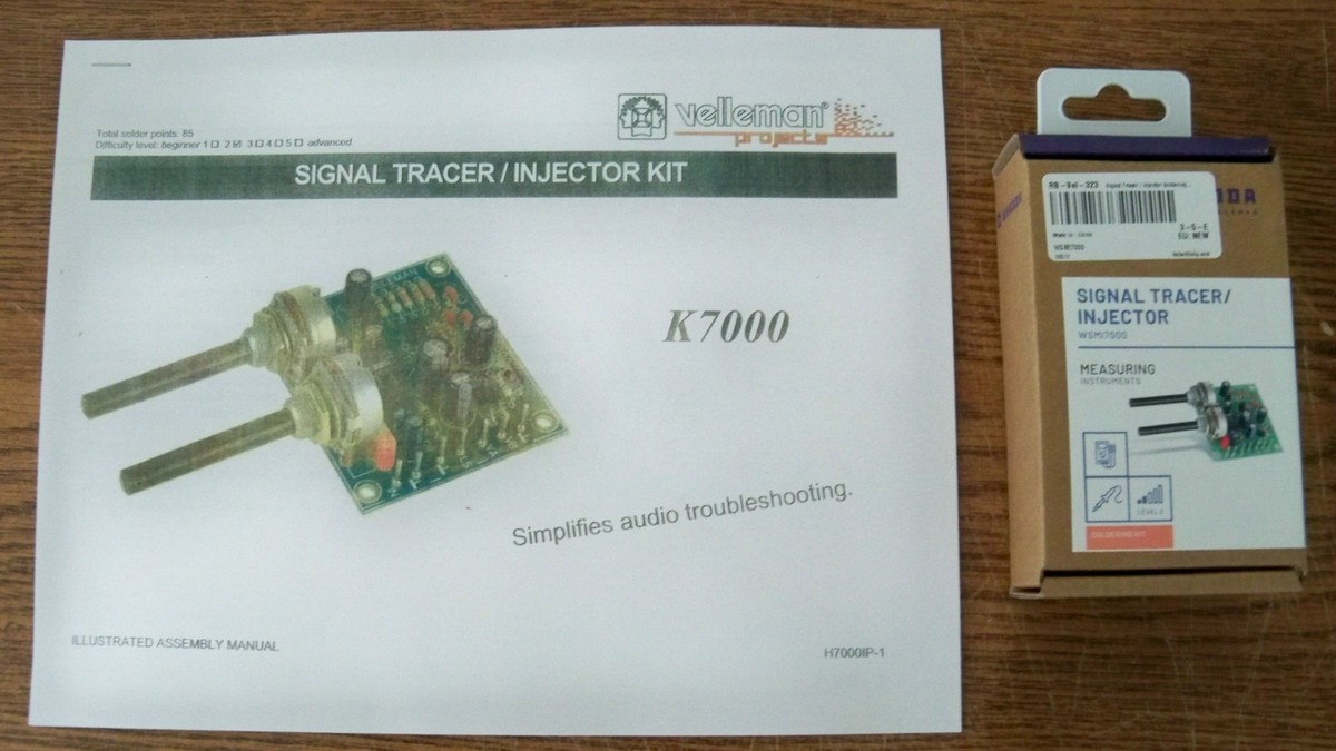 Velleman K7000 Signal Injector/tracer for sale online | eBay
