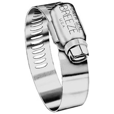 Breeze 3704 Mini Hose Clamp Stainless Steel 732 - 58 10pk