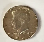 1964 Kennedy Half Dollar Coin U.S. 90% Silver