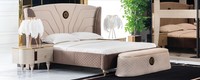 Schlafzimmer Doppelbett 160X200Cm Luxus Bett 2X Nachttisch 3Tlg. Set Betten Neu
