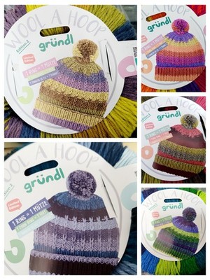 Gründl Wool a Hoop, 130g mit Anleitung