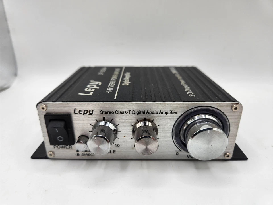UNTESTED LEPY Hi-Fi Stereo Power Class-T Digital Audio Amplifier: LP-2024A+ - Image 2 of 4