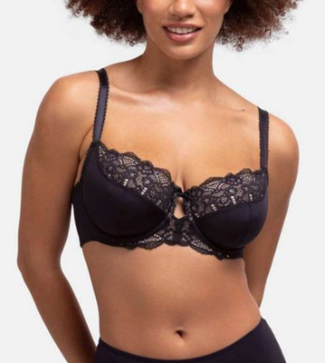 DORINA Celine Non Padded Lace Underwire Bra sz 36C Black D17456A