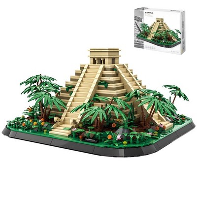 El Castillo Pyramid Building Blocks Sets Mexico Architecture Building Block T...
