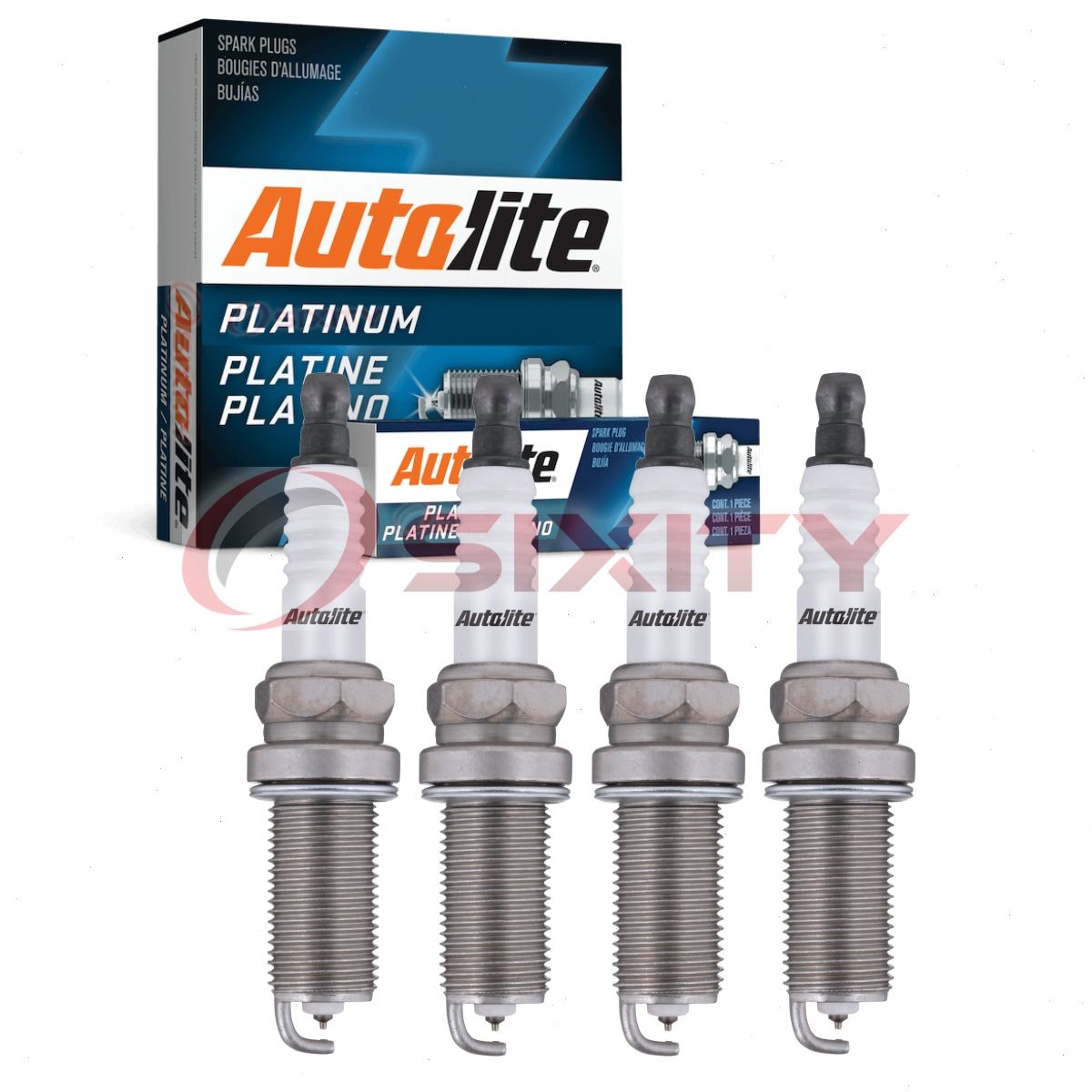 4 pc Autolite Platinum AP5324 Spark Plugs for HR10HC 5614001 5018 4505 446 dj