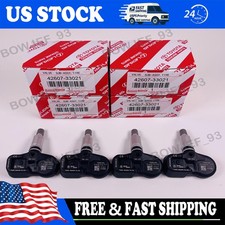 4PCS TPMS Genuine 42607-33021 OEM PMV-107J For Lexus Scion Tire Pressure Sensor