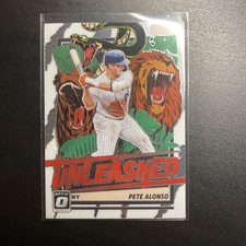 2021 Donruss Optic Baseball Pete Alonso Unleashed Card #UNL4