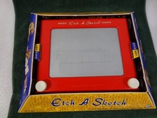 Vintage 1960's Ohio Art 505 Etch A Sketch Magic Screen Classic Drawing Toy w BOX