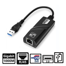 Image of USB 3.0 to Gigabit Ethernet Adapter 1000Mbps RJ45 Network Card for Windows Mac