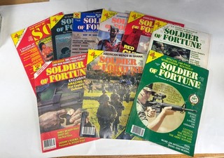 Soldier Of Fortune Magazine Lot