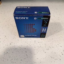 Sony HD IBM Formatted MFD 2 Micro Floppy Disk...