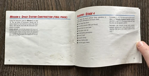 Space Shuttle Project Complete in Box CIB (Nintendo, NES 1991) HTF 🔥 - Picture 17 of 18
