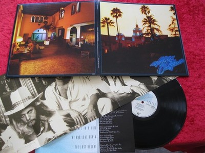LP Eagles   Hotel California Asylum Records 7559-60509-1