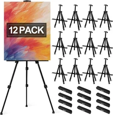 AROIC Art Painting Artist Easel Stand, Painting Display Easel Stand,Portable Adj
