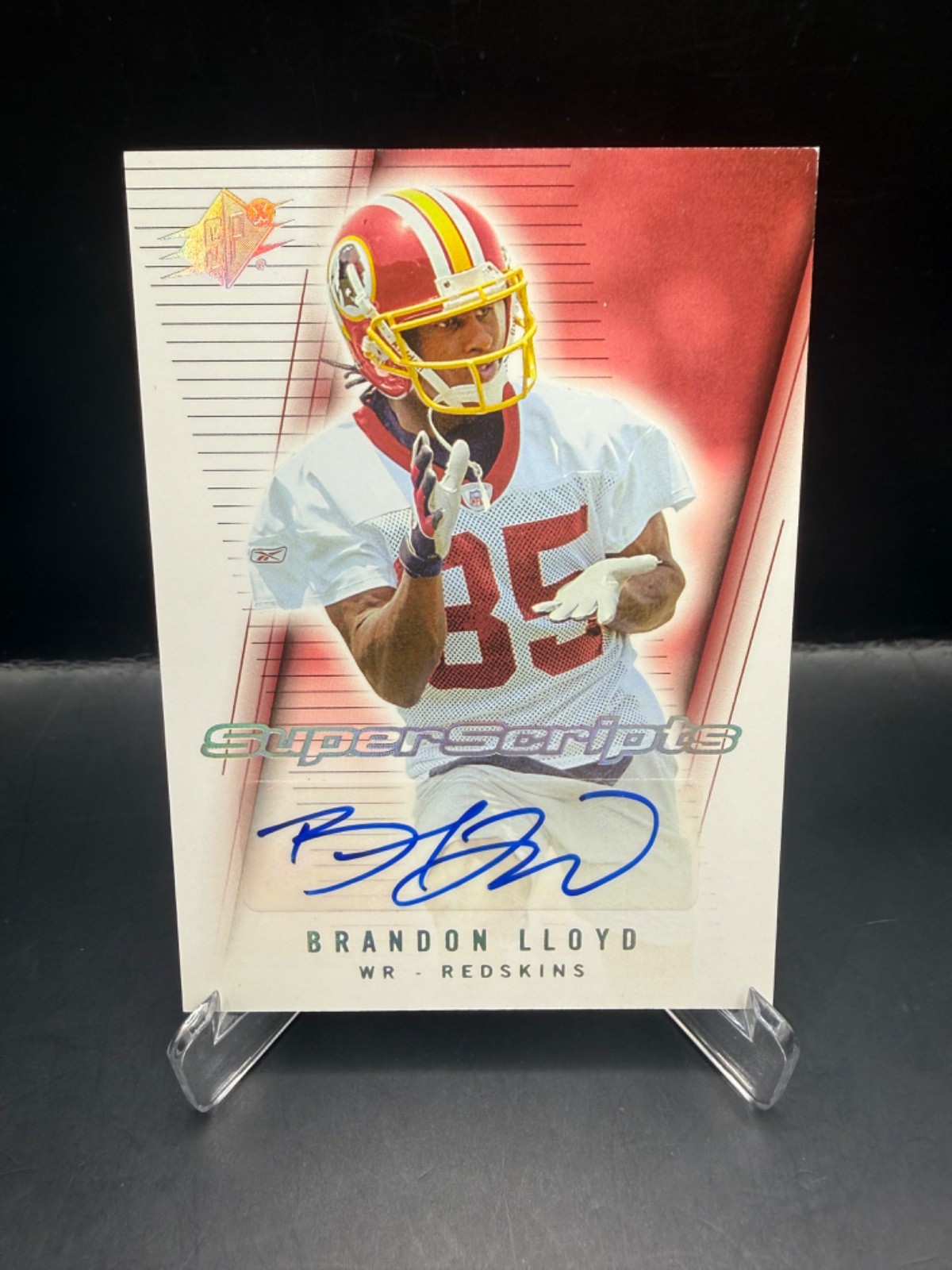 2006 Upper Deck SPX Brandon Lloyd Super Scripts Auto #SS-11