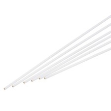 6 Pcs Brass Brazing Rods Flux Coated Phosphor Copper Solder 3/32"x9/64"x20"