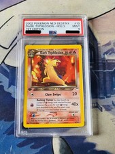 Dunkles Tornupto / Dark Typhlosion Neo Destiny 1.Edition Holo PSA 9 Mint Pokemon