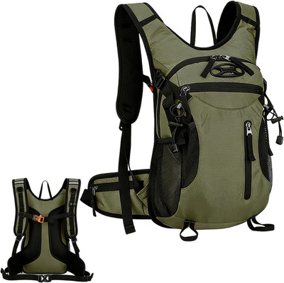 Leichter Fahrradrucksack 15L wasserdicht für Wandern Joggen Ski & Touren
