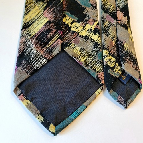 Carmel By The Sea Mens Tie Hand Sewn USA Pure Imported Silk XL - Picture 2 of 9