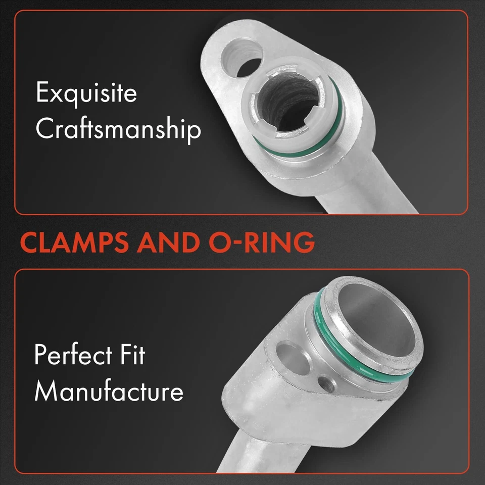 Conjunto de manguera de línea de succión de aire acondicionado para compresor a evaporador Mercedes-Benz R350 W251 Foto 3 de 4