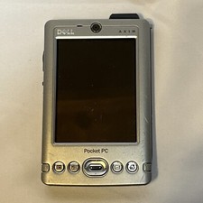 Dell Axim X3 Pocket PC HC02U Silver Windows UNTESTED