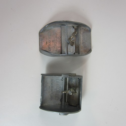 Little Giant Razor Blade Planer Set With Box Flat and Curved Vintage - Imagen 7 de 9
