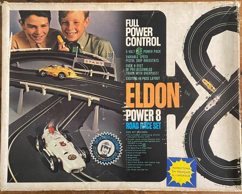 Eldon Power 8 Road Race Set 1964 #9517 set “A”