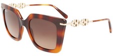 Salvatore Ferragamo Women's Classic Havana Sunglasses SF1041S 238 Italy