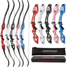 Archery Takedown Recurve Bow 20-40lbs F Interface Aluminum Shooting Target