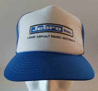 Vintage Jebro Inc. mesh snapback adjustable truckers baseball cap 
