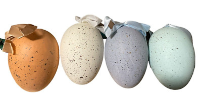 Way To Celebrate Easter Polystyrene Hanging Eggs 8'' Set Of 4 