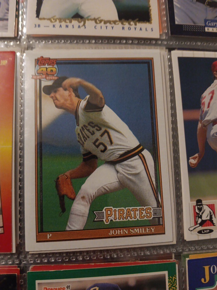 1991 Topps - #143 John Smiley