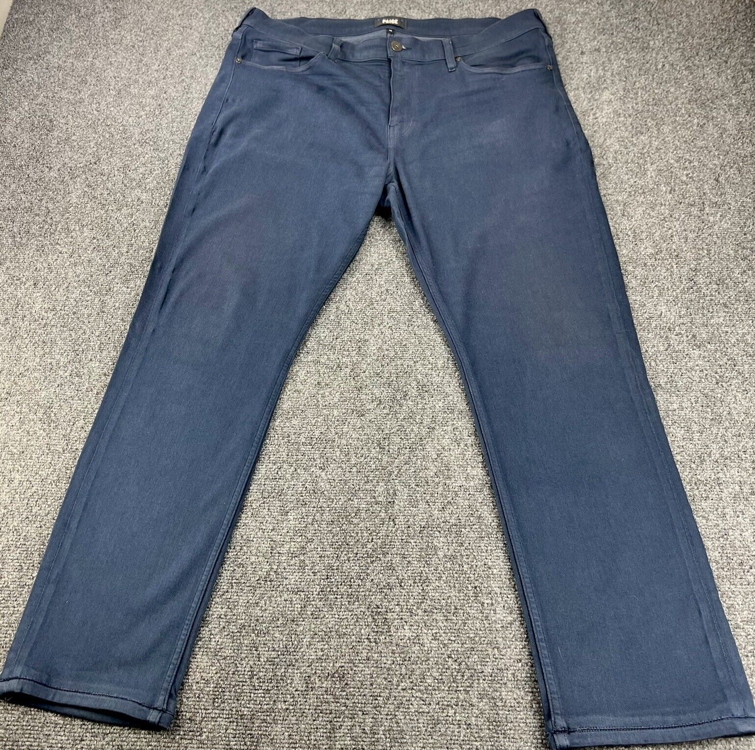 Paige Lennox Slim Fit Everson Jeans Men Blue Soft Stretch Designer 36x32 USA