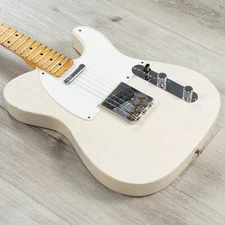 Fender Custom Shop 1959 Telecaster Journeyman Relic Guitar, Aged White Blonde