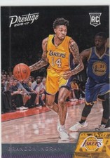 2016-17 Brandon Ingram Panini Prestige ROOKIE CARD #152 - Pelicans Lakers RC