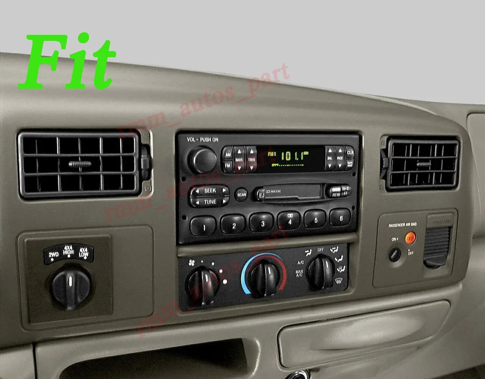 For Ford F-250 F-350 F-450 F-550 Super Duty 1999-2004 Carplay Car Stereo Radio Foto 3 de 4