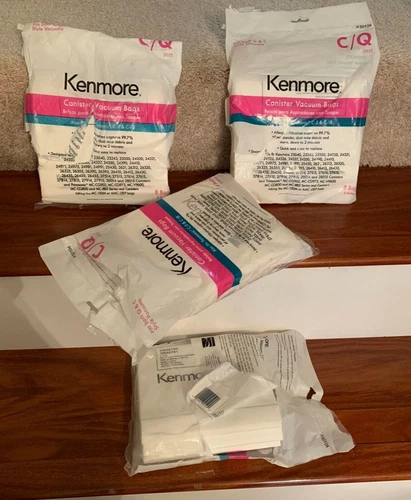 kenmore 50104 32 Pieces style c/q canister vacuum bags