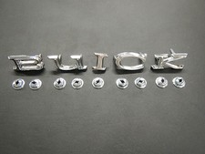 68 69 70 Buick Lesabre Wildcat Electra 225 Hood Letters Buick Emblem W Nuts