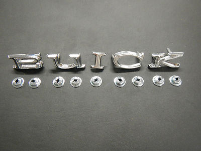 68 69 70 Buick LeSabre Wildcat Electra 225 Hood Letters 
