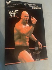 1998 stone cold steve Austin Wwf Vintage Super Size Stickers Artbox