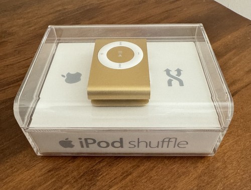 Apple iPod Shuffle 2nd Generation Gold (1 GB) New/Factory Sealed Model A1204 - Picture 3 of 7
