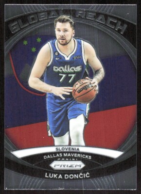 2023-24 8528E Panini Prizm Global Reach Luka Doncic Dallas Mavericks #1