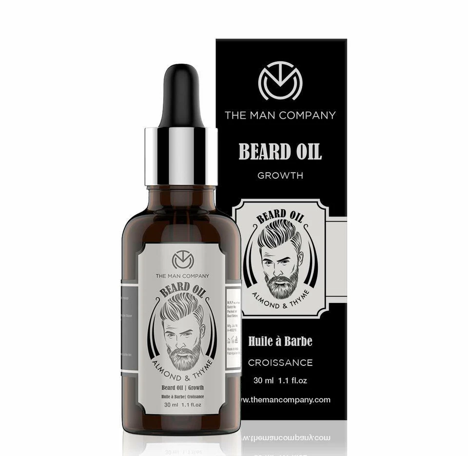 The Man Company Beard Growth Oil 30 ml For Beard Growth Softness & Shine F/Ship - Image 3 of 3