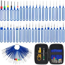 43x Wire Terminal Removal Tool Kit Car Electrical Crimp Wiring Connector Pin NEW