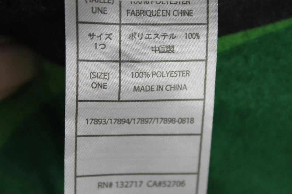 M&M’s World Kids Multi-Colored Characters Print One Size Plaid Wrap - Image 4 of 4