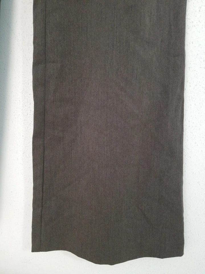 NWT Studio 1940 Women's Dress Pants Wide Leg Mid Rise Pockets Gray Color. Size 6 - Image 4 of 4
