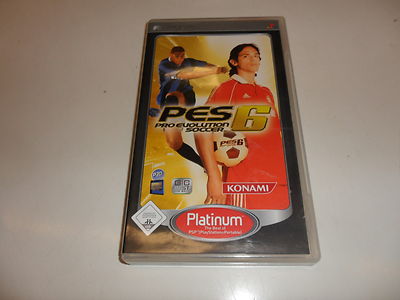 PlayStation Portable PSP  Pro Evolution Soccer 6 [Platinum)