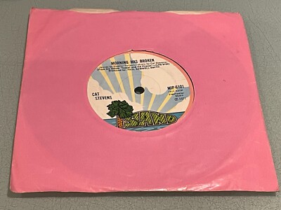 Cat Stevens - Morning Has Broken - I Want To Live in a Wigwam - Vinyl 7'' Single