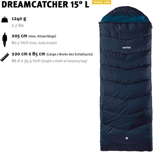 Wechsel Dreamcatcher Deckenschlafsack Winter Schlafsack Baumwolle 15° L Sehr Gut - Bild 2 von 5